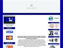 Tablet Screenshot of hoteltransbrasil.com.br